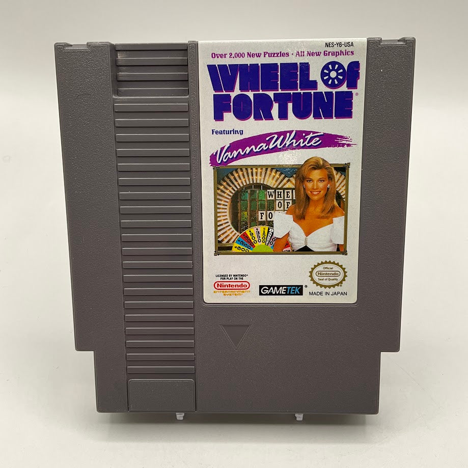 Wheel of Fortune Featuring Vanna White NES Used