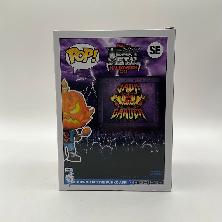 Jack Carver Funko Pop! Heavy Metal Halloween 2023 SE 6000PCS