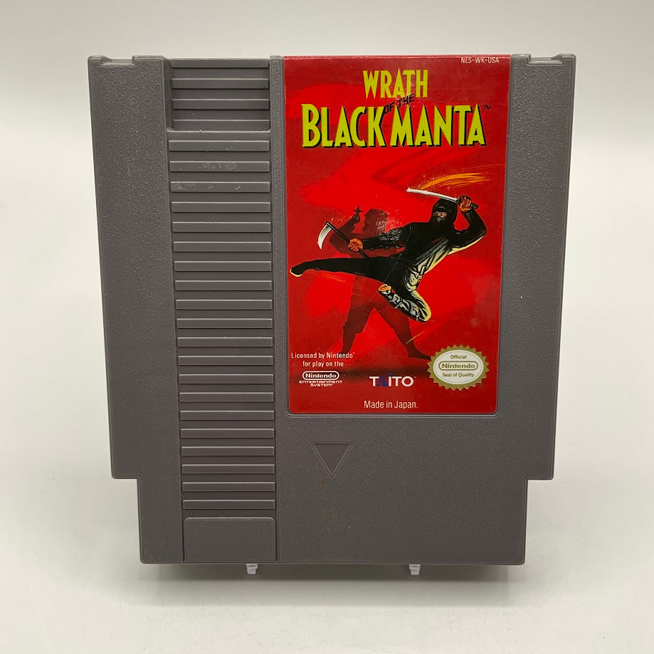 Wrath of the Black Manta NES Used