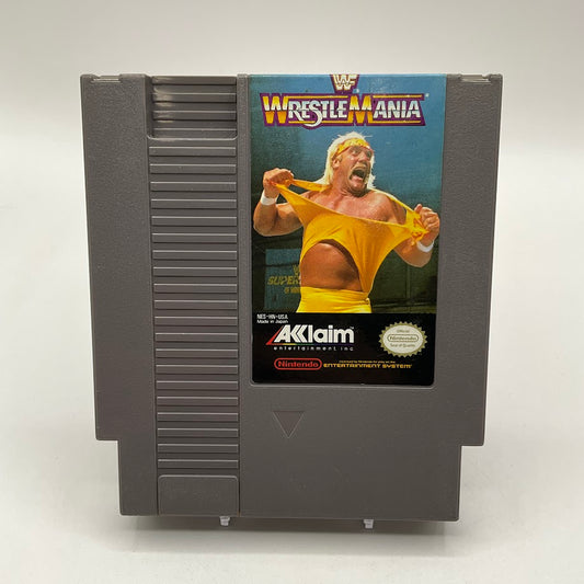 WWF Wrestlemania NES Used
