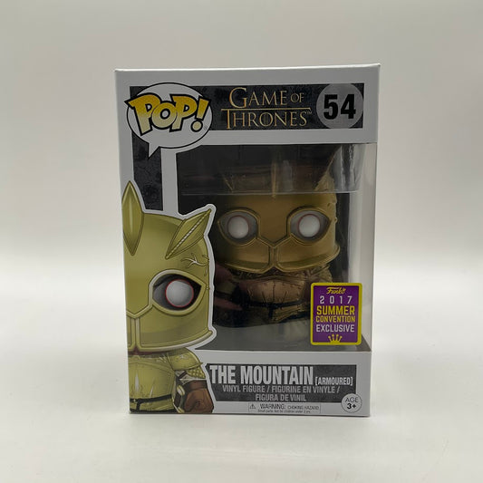 The Mountain (Armoured) Funko Pop! Game of Thrones #54 2017 Summer Convention