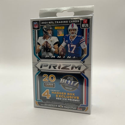 2021 Panini Prizm Football Hanger (Red Ice) - Collector Store LLC