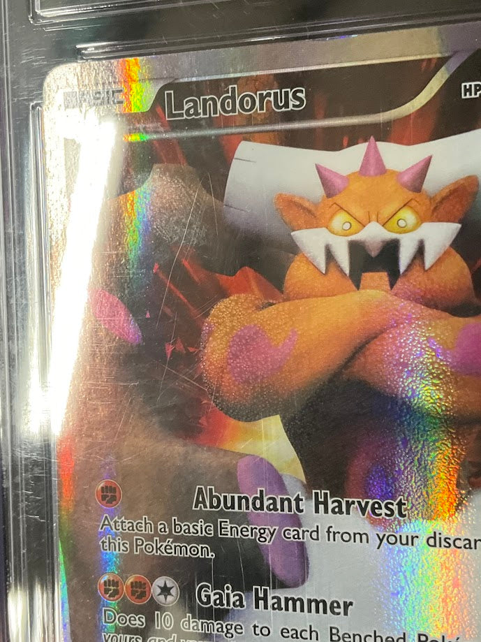 Landorous Pokemon Forces of Nature Collection Promo #BW43 CGC 5