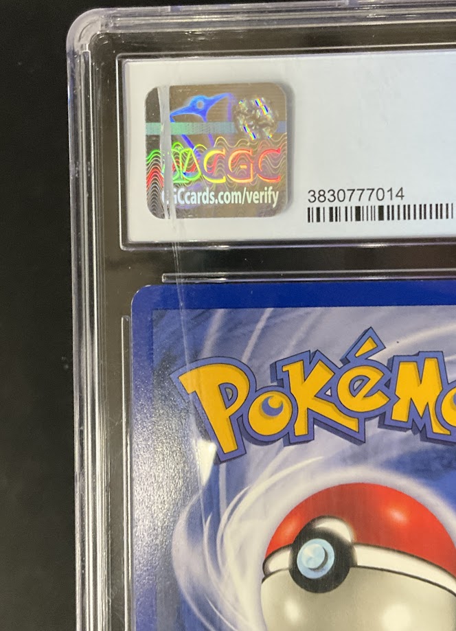 Raichu Pokemon Base Set Holo #14 CGC 8