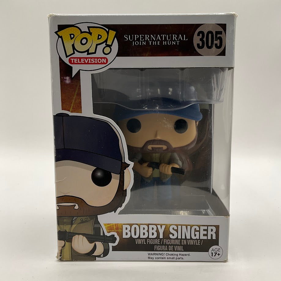 Bobby Singer Funko Pop! Supernatural Join the Hunt #305 - Collector Store LLC