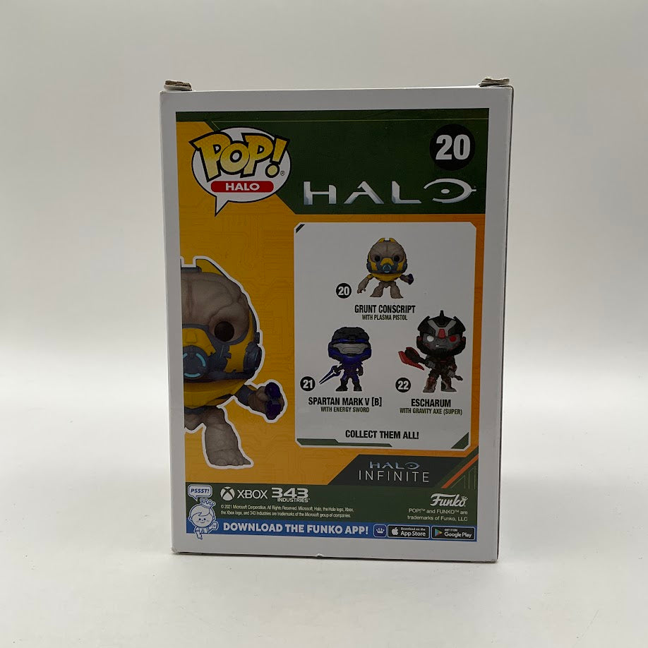 Grunt Conscript with Plasma Pistol Funko Pop! Halo #20、Funko、kayou