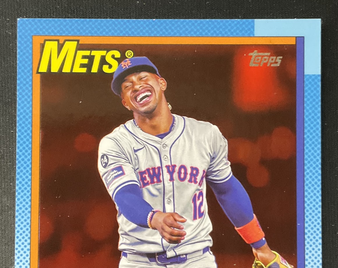 Francisco Lindor 2025 Topps 35th Anniversary '90 Swatch 11/25 #T90R-FL - Collector Store LLC