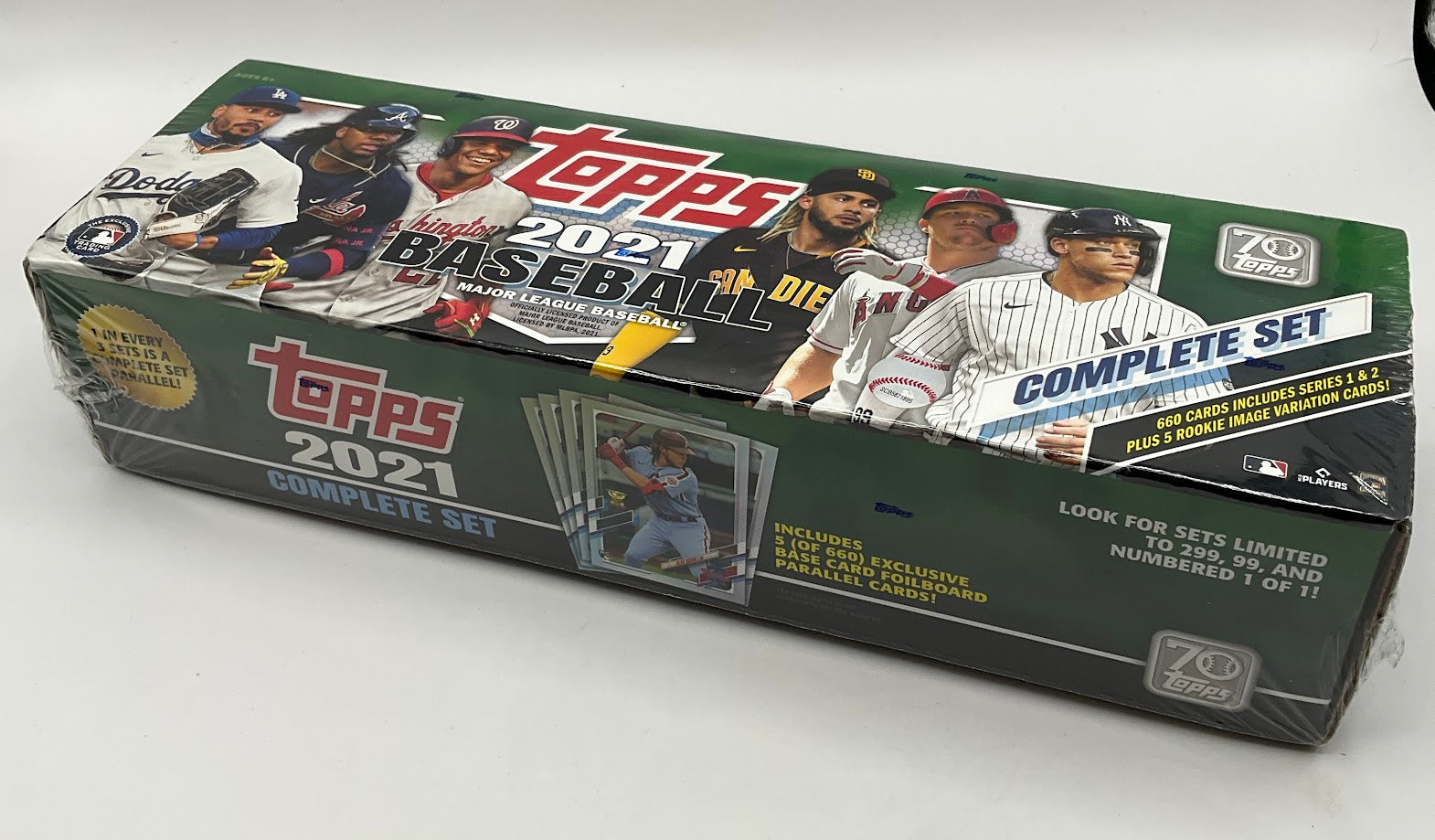 2021 Topps Baseball Factory Set - Retail (Green) - Collector Store LLC