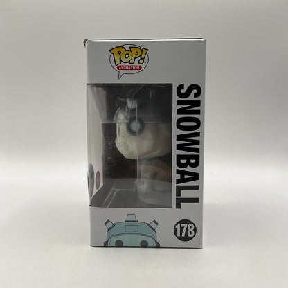 Snowball Funko Pop! Rick & Morty #178 Flocked LA Comic Con