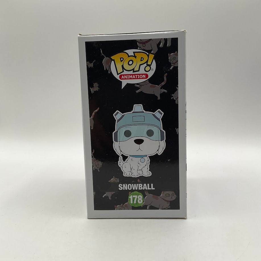 Snowball Funko Pop! Rick & Morty #178 Flocked LA Comic Con