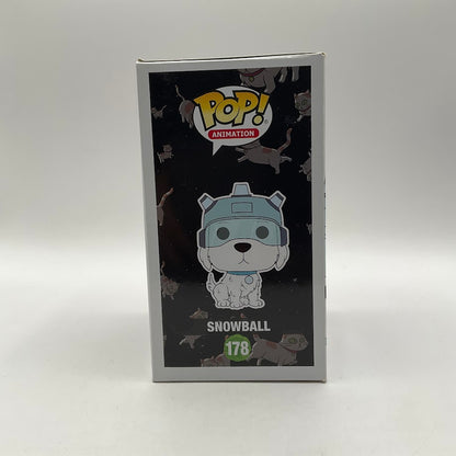 Snowball Funko Pop! Rick & Morty #178 Flocked LA Comic Con