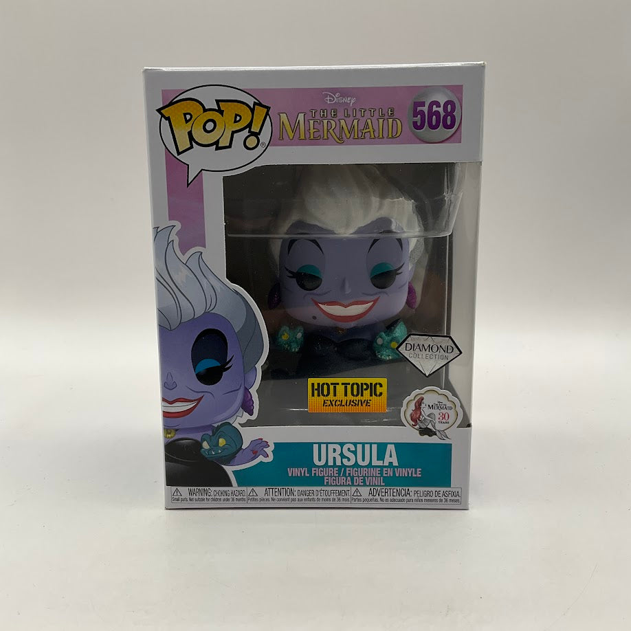 Ursula Funko Pop! The Little Mermaid #568 Diamond Collection Hot Topic