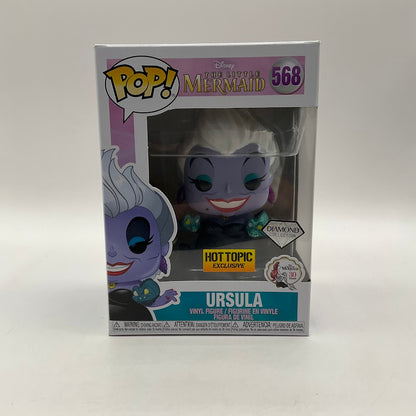 Ursula Funko Pop! The Little Mermaid #568 Diamond Collection Hot Topic