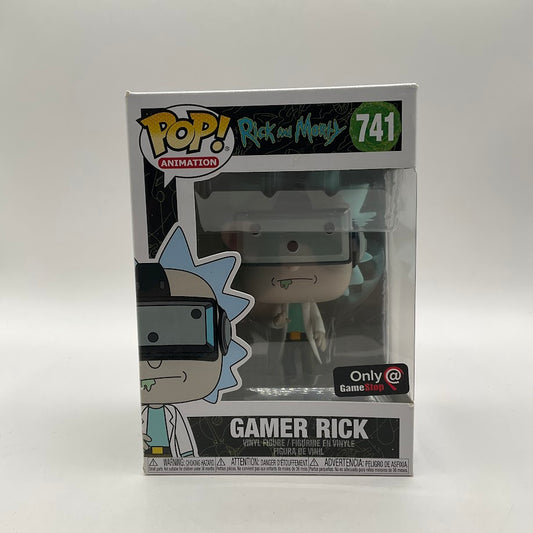 Gamer Rick Funko Pop! Rick & Morty #741 GameStop Exclusive