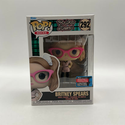 Britney Spears Funko Pop! Rocks #292 2022 Fall Convention