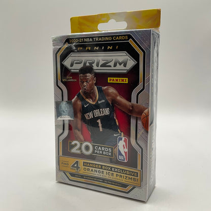 2020-21 Panini Prizm Basketball Hanger Box (Orange Ice Prizms) - Collector Store LLC