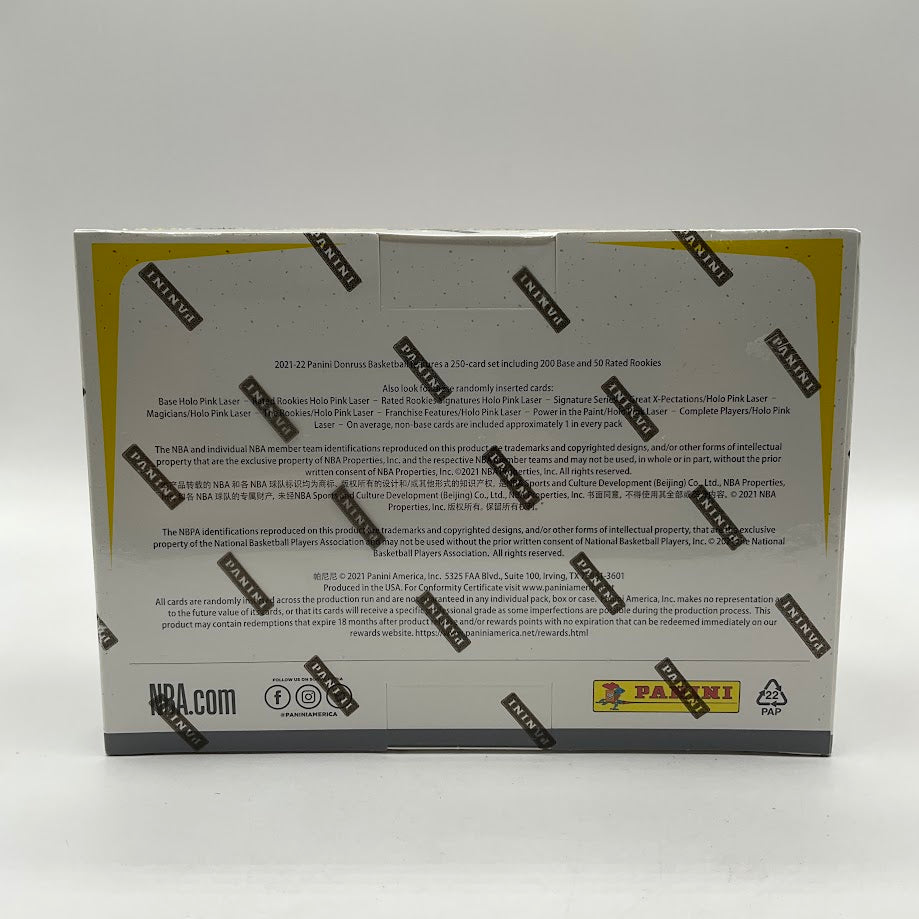2021-22 Panini Donruss Basketball Mega Box (Holo Pink Lazer)