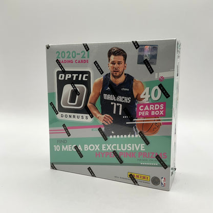 2020-21 Panini Donruss Optic Basketball Mega Box (Hyper Pink Parallels) - Collector Store LLC