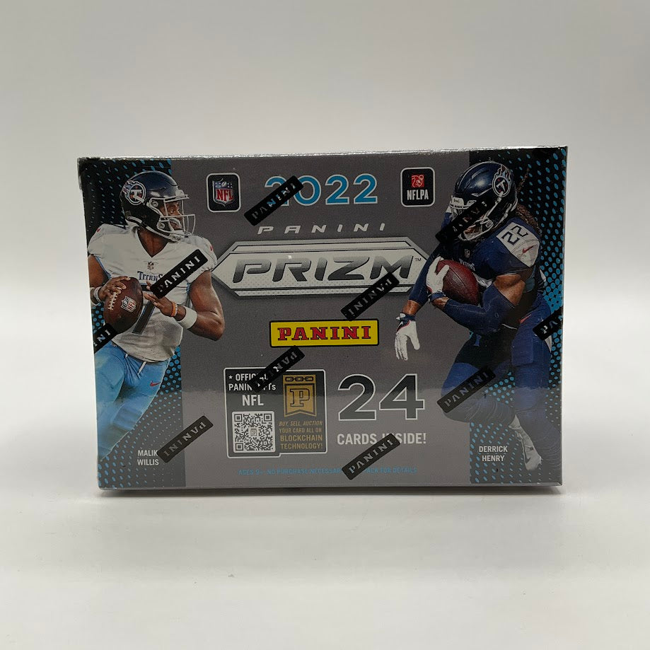 2022 Panini Prizm Football Blaster Box (Green and Light Blue Parallels) - Collector Store LLC
