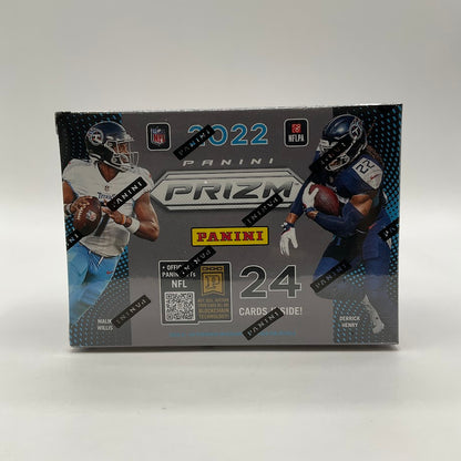 2022 Panini Prizm Football Blaster Box (Green and Light Blue Parallels) - Collector Store LLC