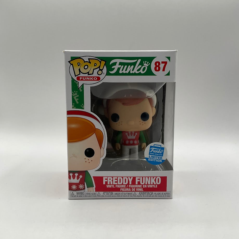 Freddy (Christmas) Funko Pop! Funko Limited Edition #87