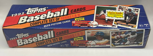 1993 Topps Baseball Factory Set Plus Topps Gold & Black Gold