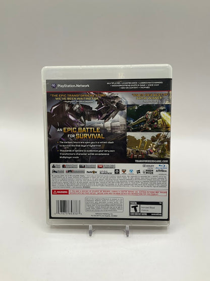 Transformers: Fall Of Cybertron Playstation 3