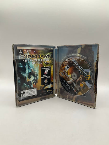 Uncharted 3: Drake's Deception [Steelbook Edition] Playstation 3 Used