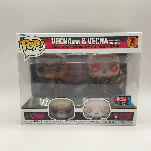 Vecna Stranger Things & Vecna Dungeons & Dragons Funko Pop! 2 Pack 2022 Fall