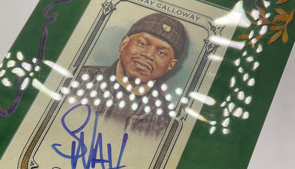 Sway Calloway 2025 Topps Allen & Ginter Mini Framed Auto #MA-SWAY