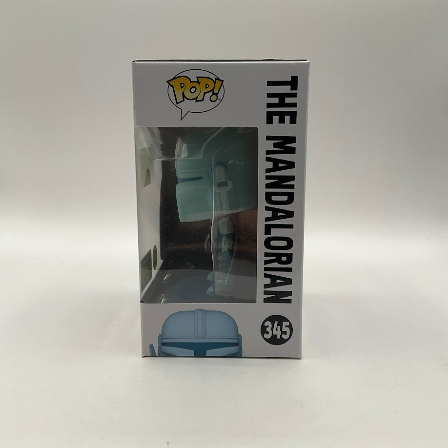 The Mandalorian Funko Pop! Star Wars #345 GITD Entertainment Earth