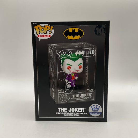 The Joker Funko Pop! Batman #10 Die-Cast Funko Exclusive *See Photos*