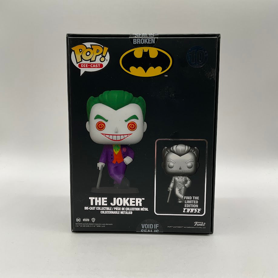 The Joker Funko Pop! Batman #10 Die-Cast Funko Exclusive *See Photos*