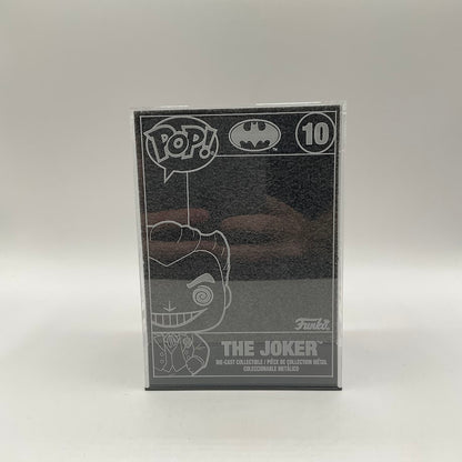 The Joker Funko Pop! Batman #10 Die-Cast Funko Exclusive *See Photos*