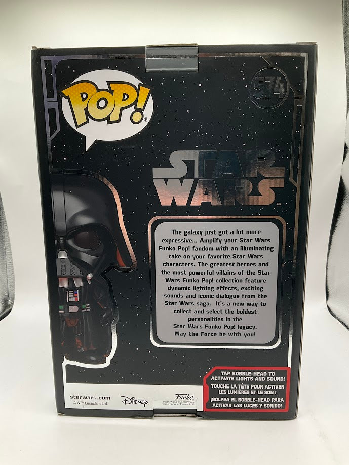 Darth Vader Funko Pop! Star Wars #574 Lights Up! Funko Exclusive