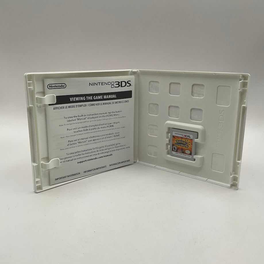 Pokemon Ultra Sun Nintendo 3DS Used