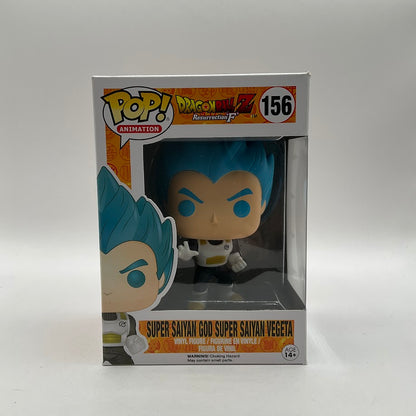 Super Saiyan God Super Saiyan Vegeta Funko Pop Dragon Ball Z Resurrection F #156