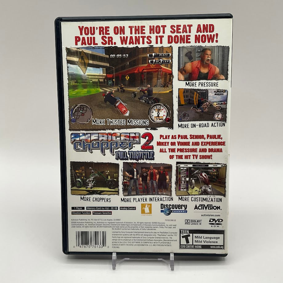 American Chopper 2 Full Throttle Playstation 2 Used #1