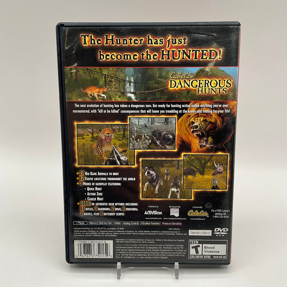 Cabela's Dangerous Hunts [Greatest Hits] Playstation 2 Used