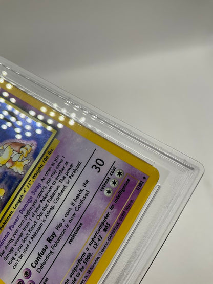 Alakazam Pokemon Base Set Holo #1 PSA 2