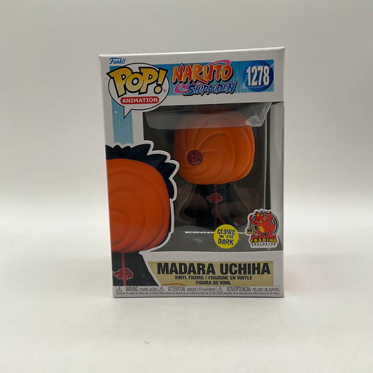 Madara Uchiha Funko Pop! Naruto Shippuden #1278 GITD Dragons Trading