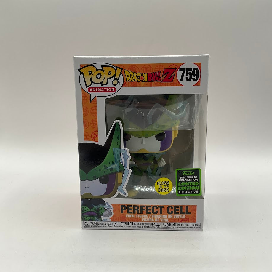 Perfect Cell Funko Pop! Dragon Ball Z #759 GITD 2020 Spring Convention