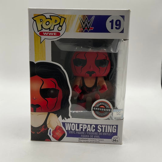 Wolfpac Sting Funko Pop! WWE #19 GameStop Exclusive - Collector Store LLC