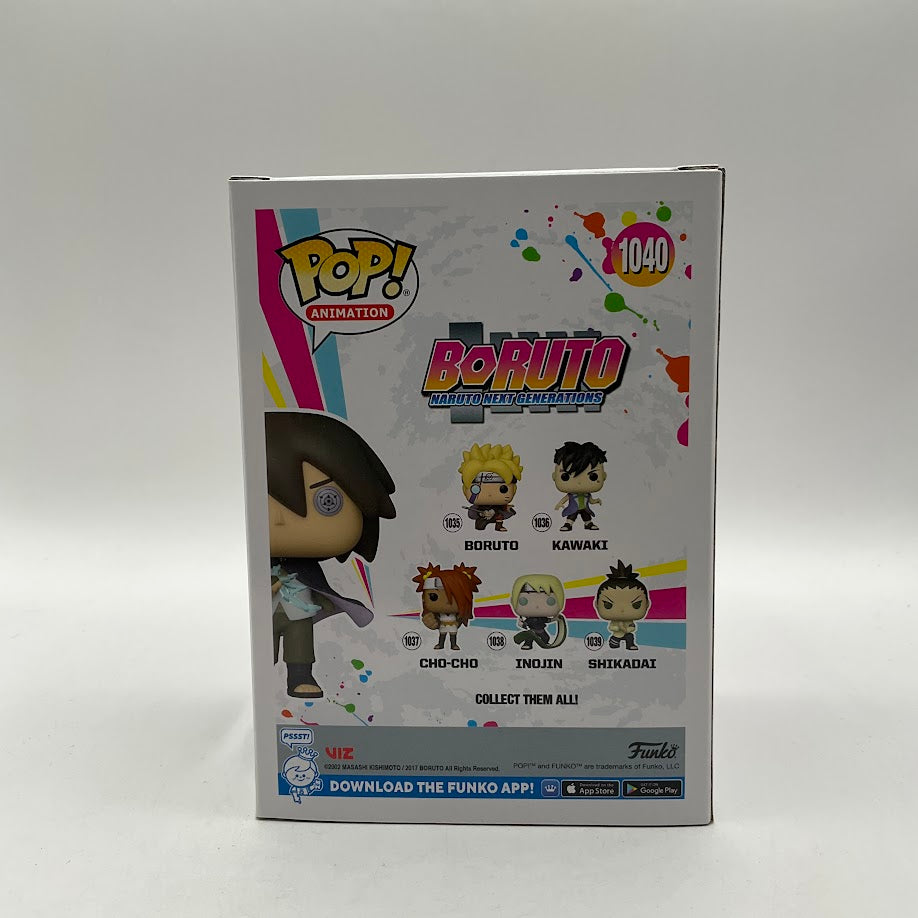 Sasuke Funko Pop! Boruto Naruto Next Generation #1040 Chalice Collectibles