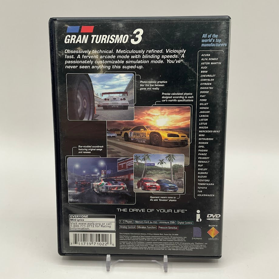 Gran Turismo 3 Playstation 2 Used #1