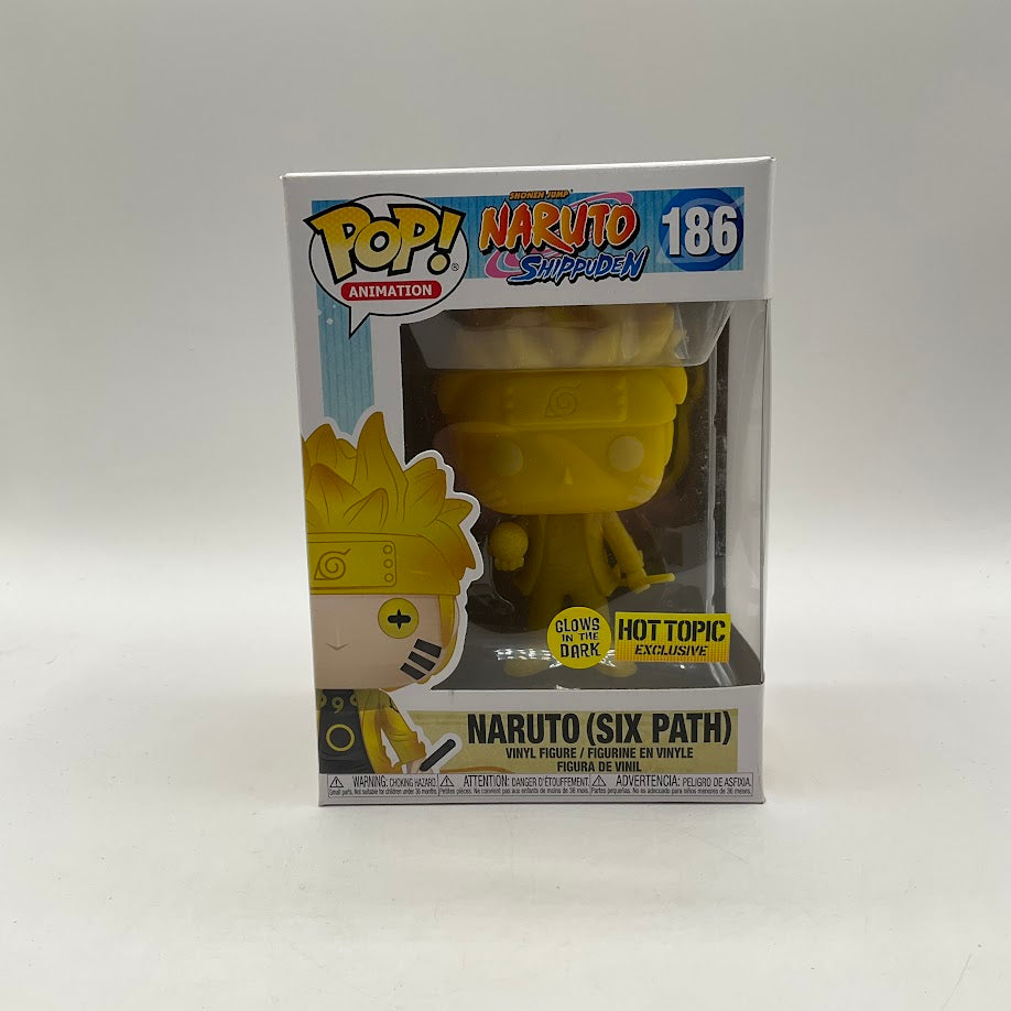 Naruto (Six Path) Funko Pop! Naruto Shippuden #186 GITD Hot Topic