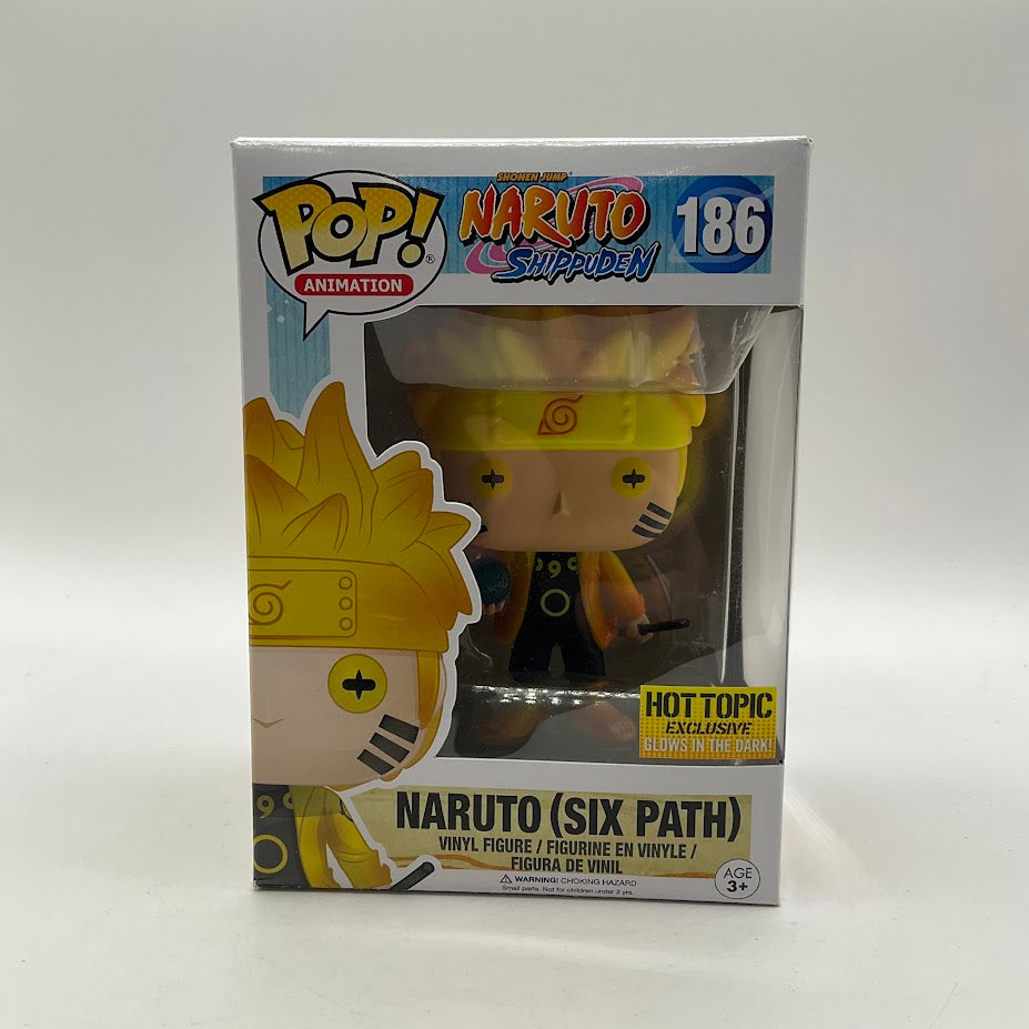 Naruto (Six Path) Funko Pop! Naruto Shippuden #186 GITD Hot Topic