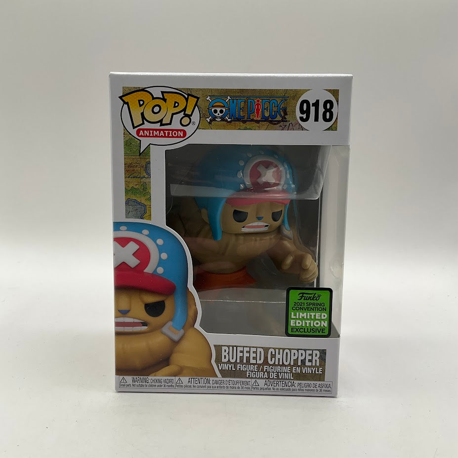 Buffed Chopper Funko Pop! One Piece #918 2021 Spring Convention