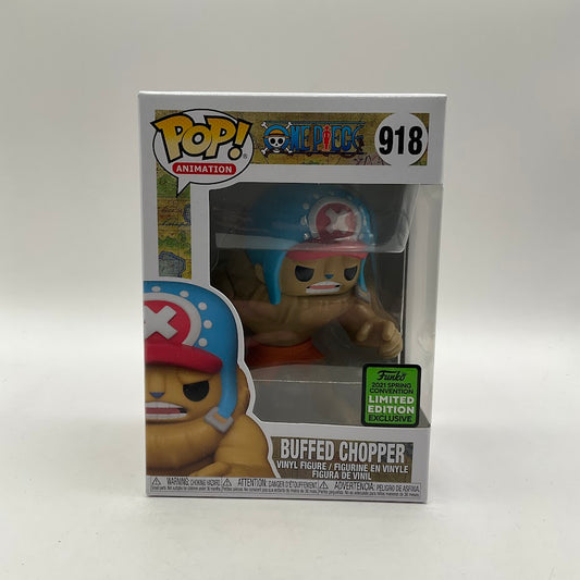 Buffed Chopper Funko Pop! One Piece #918 2021 Spring Convention