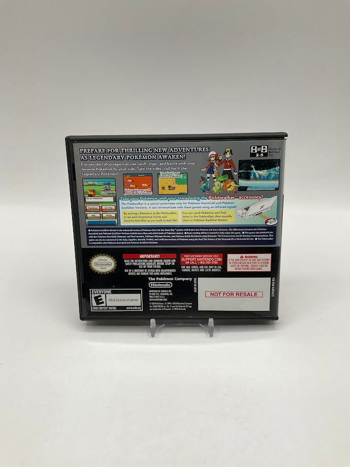 Pokemon SoulSilver Version [Pokewalker] Nintendo DS Used
